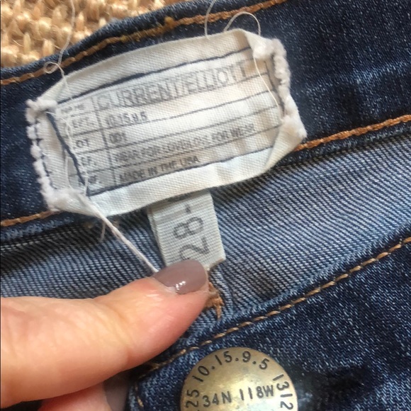 Current Elliot Townie high waisted skinny jean - Picture 5 of 7